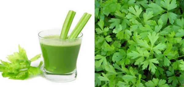 Особенности применения сока петрушки в домашних условиях