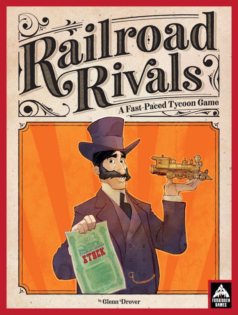 Railroad Rivals — распечатай и играй