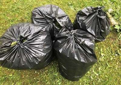 Приготовление компоста в мешках