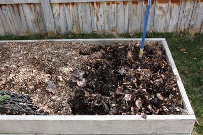 Компост из листьев