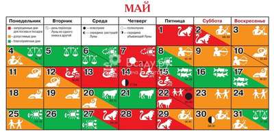 Лунный календарь садоводов и огородников на май 2020 года