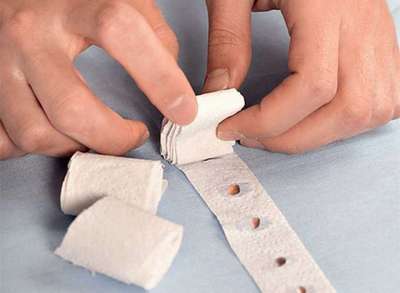 Как посадить морковь на туалетную бумагу?