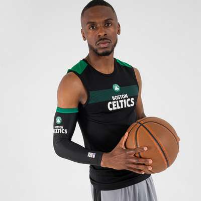 БАНДАЖ/ЛОКТЕВОЙ РУКАВ БАСКЕТБОЛЬНЫЙ E500 / NBA BOSTON CELTICS TARMAK - купить в интернет-магазине