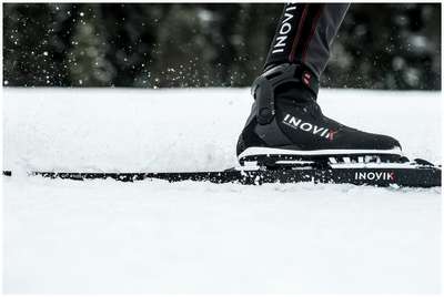 Беговые лыжи для конькового хода Skate 500+Rottefella Performance skate INOVIK - купить в интернет-магазине
