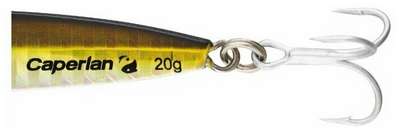 Блесна-колeбaлка для морской рыбалки BIASTOS 20 г желтая CAPERLAN - купить в интернет-магазине