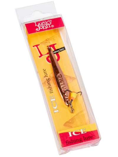 Блесна вертикал. зим. Lucky John S-3-Z с цеп. и тр. 07.0г C блистер RIBOLOV SERVICE - купить в интернет-магазине