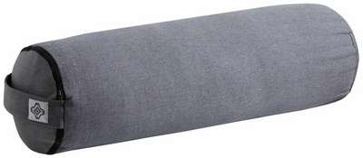 БЛОК/ВАЛИК ДЛЯ ЙОГИ ИЗ ТКАНИ СЕРЫЙ KIMJALY - купить в интернет-магазине