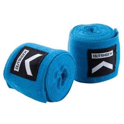БОКСЕРСКИЙ БИНТ 500 СИН. 3,5 M OUTSHOCK - купить в интернет-магазине
