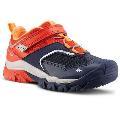 
				Детские низкие ботинки для горных походов Crossrock 24-34 QUECHUA - купить в интернет-магазине 
			