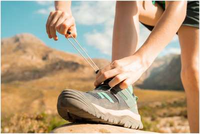 Ботинки для ПОХОДОВ для девочек Crossrock  QUECHUA - купить в интернет-магазине