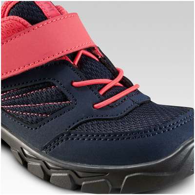 Ботинки для походов детские на липучках MH100 низкие, размеры 28–34 QUECHUA - купить в интернет-магазине