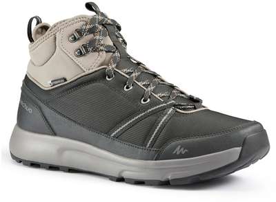 Ботинки для походов на природе водонепроницаемые мужские – NH150 Mid WP QUECHUA - купить в интернет-магазине