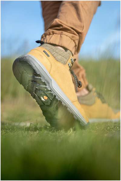 Ботинки для походов на природе водонепроницаемые мужские NH500 Mid WP QUECHUA - купить в интернет-магазине