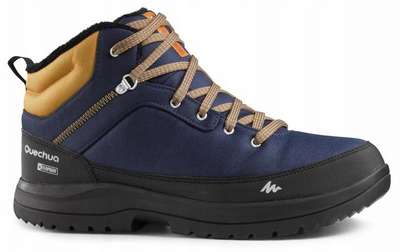 Ботинки зимние SH100 мужские синие QUECHUA - купить в интернет-магазине