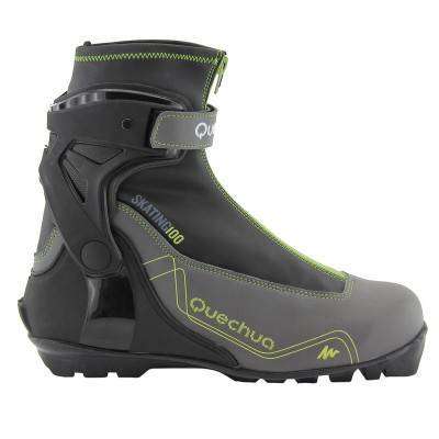 БОТИНКИ SKATE 100 NNN МУЖ. QUECHUA - Беговые, прогулочные лыжи и снегоступы...