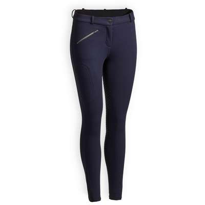 Бриджи утепленные с силиконовой леей женские 180 FULLGRIP  FOUGANZA - купить в интернет-магазине