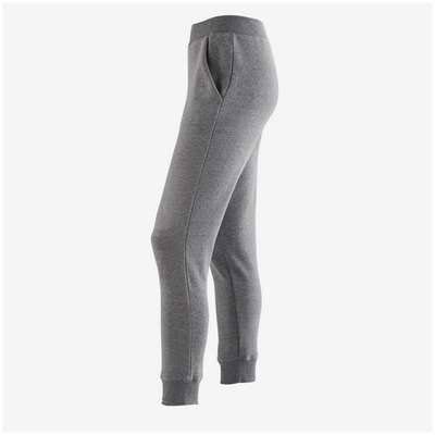 Брюки детские теплые 100 GYM цвет:серый DOMYOS - купить в интернет-магазине