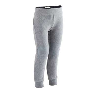 Брюки спортивные для малышей 500 Baby Gym серые DOMYOS - купить в интернет-магазине