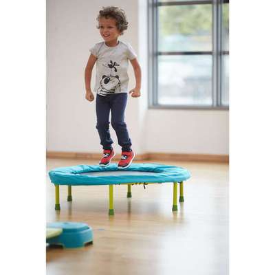 Брюки спортивные для малышей 500 Baby Gym синие DOMYOS - купить в интернет-магазине