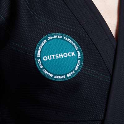 Брюки для бразильского джиу джитсу черные 900 OUTSHOCK - купить в интернет-магазине