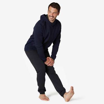 Брюки зауженные мужские черные 540 Spacer DOMYOS - купить в интернет-магазине