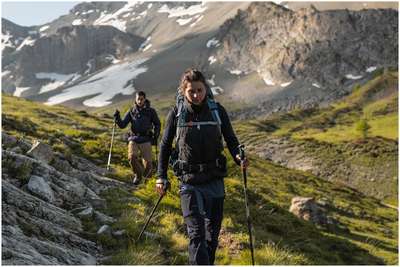 Брюки модульные для треккинга в горах женские TREK 100 FORCLAZ - купить в интернет-магазине