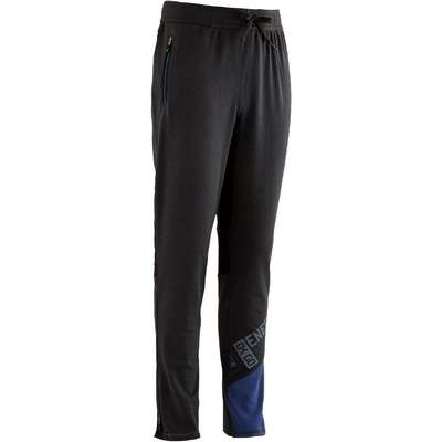 Брюки широкие утепленные для ГИМНАСТИКИ для мальчиков светло-серые узорчатые 100 DOMYOS - купить в интернет-магазине