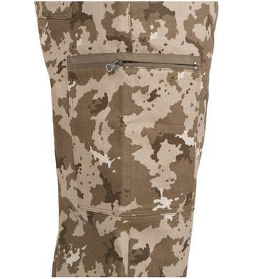 БРЮКИ STEPPE 300 CAMO ISL МУЖ. SOLOGNAC - Одежда для охоты в сухую погоду Охота...