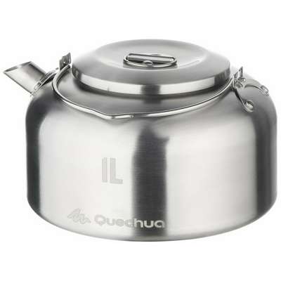 Чайник для кемпинга из нержавеющей стали MH500 QUECHUA - купить в интернет-магазине