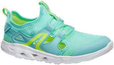 Детские кроссовки для ходьбы серо-зеленые Resist NEWFEEL - купить в интернет-магазине