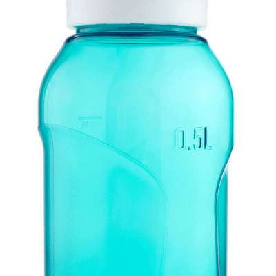 Походная фляга с системой быстрого открывания 500, пластик (тритан) 0,5 л  QUECHUA - купить в интернет-магазине