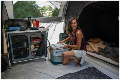 ФУФАЙКА TECHFREH 50 ЖЕН. QUECHUA - Походы_женщины Походы, кемпинг - В продаже...