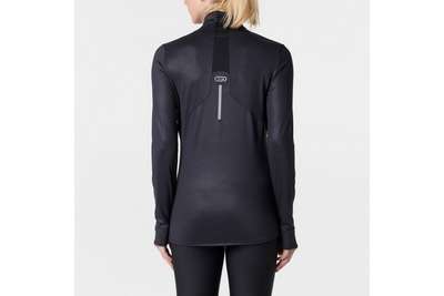 ФУТБОЛКА ДЛЯ БЕГА С ДЛИННЫМИ РУКАВАМИ НА МОЛНИИ RUN DRY+ ZIP ЖЕНСКАЯ  KALENJI - купить в интернет-магазине