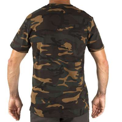 Футболка STEPPE 100 CAMO BEIGE муж. SOLOGNAC - Одежда для охоты в сухую погоду...
