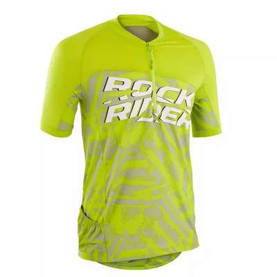 ФУТБОЛКА ДЛЯ ГОРНОГО ВЕЛОСПОРТА С КОРОТКИМИ РУКАВАМИ МУЖСКАЯ ST 500 ROCKRIDER - купить в интернет-магазине