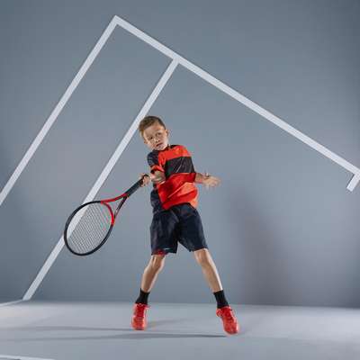 ФУТБОЛКА ДЛЯ ИГРЫ В БОЛЬШОЙ ТЕННИС ДЛЯ МАЛЬЧИКОВ 500 ARTENGO - купить в интернет-магазине