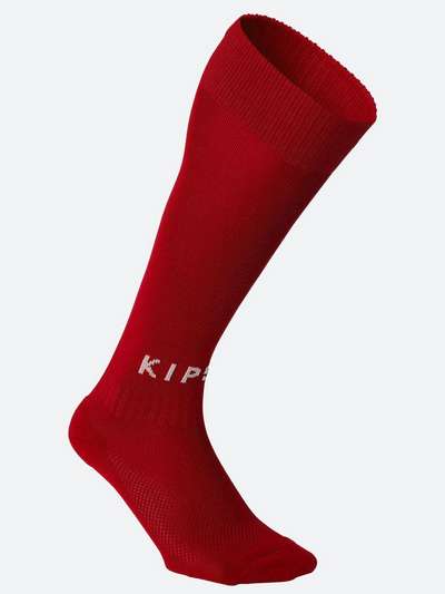 Футбольные гетры F100 дет. красные KIPSTA - купить в интернет-магазине