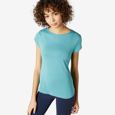 Футболка женская зеленая 520 NYAMBA - купить в интернет-магазине