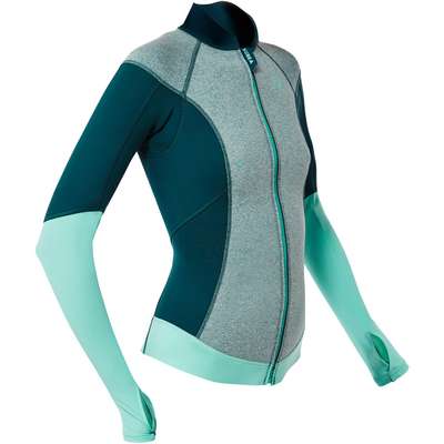 Футболка из неопрена для сноркелинга 1,5мм для женщин SUBEA - купить в интернет-магазине