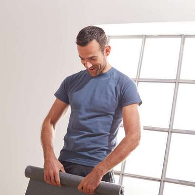 Футболка для мягкой йоги с длинными рукавами мужская KIMJALY - купить в интернет-магазине