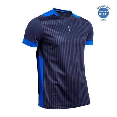 Футболка мужская F500 темно-синяя KIPSTA - купить в интернет-магазине