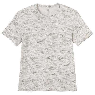 Футболка хлопковая эластичная белая с принтом NYAMBA - купить в интернет-магазине