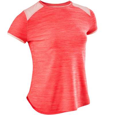 Футболка спортивная для девочек S500 GYM DOMYOS - купить в интернет-магазине