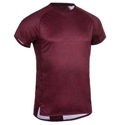 Футболка мужская бордово-черная 520 DOMYOS - купить в интернет-магазине