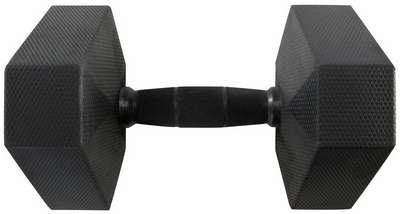 Гантель Hex 10 кг DOMYOS - купить в интернет-магазине