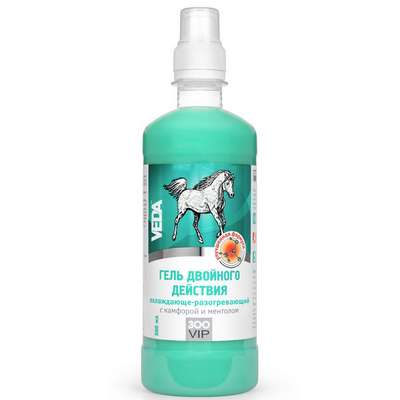 ГЕЛЬ ДЛЯ ЛОШАДЕЙ ОХЛАЖДАЮЩЕ-РАЗОГРЕВАЮЩИЙ С МЕНТОЛОМ VEDA - купить в интернет-магазине