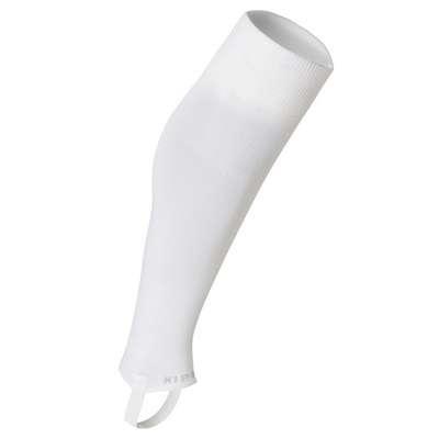Гетры без носка футбольные взрослые F500 белые KIPSTA - купить в интернет-магазине