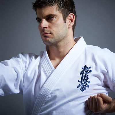 КИМОНО ДЛЯ КАРАТЕ киокусинкай для взрослых OUTSHOCK - купить в интернет-магазине