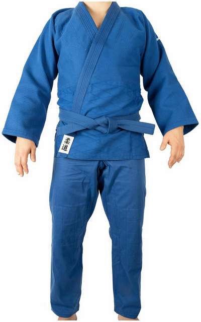 КИМОНО ДЛЯ ДЗЮДО 500 СИНЕЕ ДЛЯ ДЕТЕЙ OUTSHOCK - купить в интернет-магазине