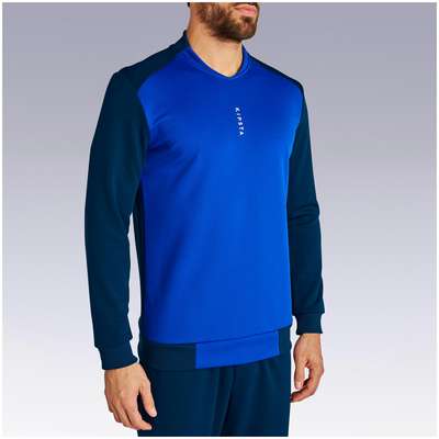 Толстовка для взрослых T100 синяя KIPSTA - купить в интернет-магазине